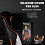 Konix Housse de protection Naruto Shippuden pour PS5 Slim - Silicone Noir