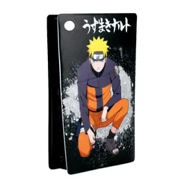 Konix Housse de protection en silicone antichoc et anti-rayures pour PS5 Slim - Motif Naruto Shippuden - Noir