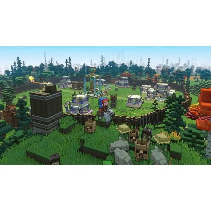 Xbox Game Studios - Minecraft Legends Deluxe Edition - Jeu d'Action Aventure - Version Boîte avec Blu-Ray pour PlayStation 5 (PS5)