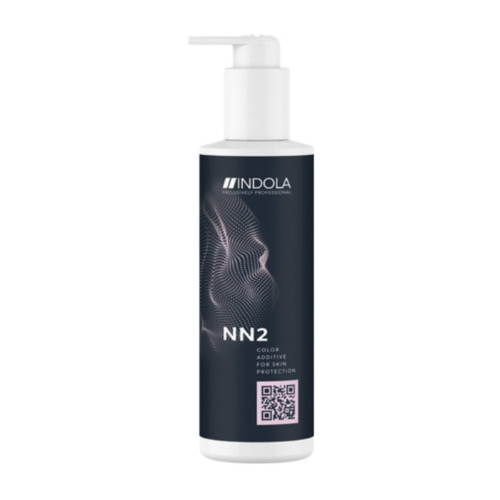 Indola - Additif de protection dermatologique NN2 pour coloration capillaire - Protège la peau sensible du cuir chevelu, limite les irritations - Testé dermatologiquement Indola - Additif de protection dermatologique NN2 pour coloration capillaire - Protège la peau sensible du cuir chevelu, limite les irritations - Testé dermatologiquement