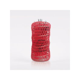 Bifull Lot de 6 Bigoudis en Maille avec Brosse en Nylon 36mm