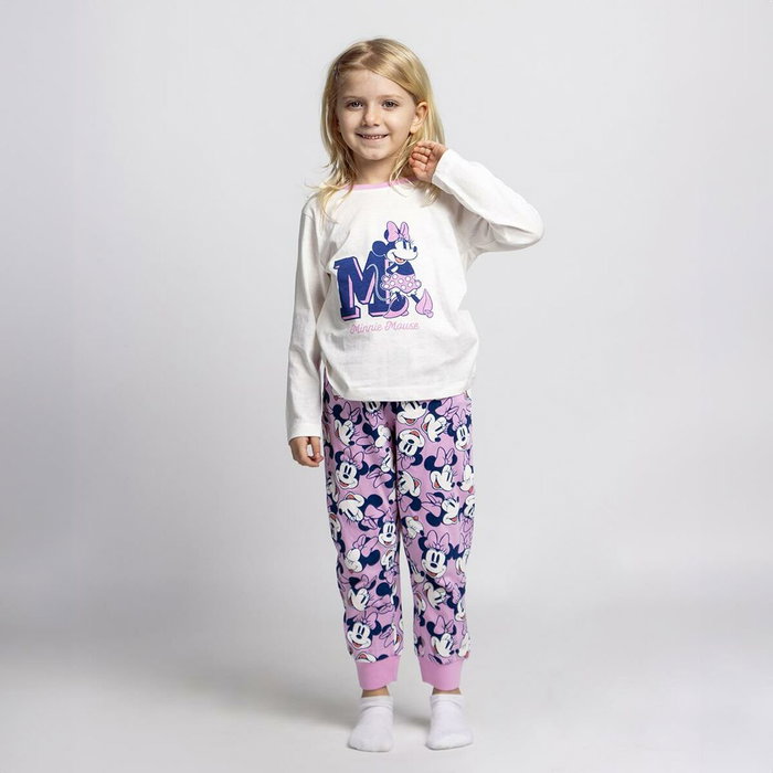 Cerdá Pyjama Enfant Minnie Mouse Rose Taille 4 ans
