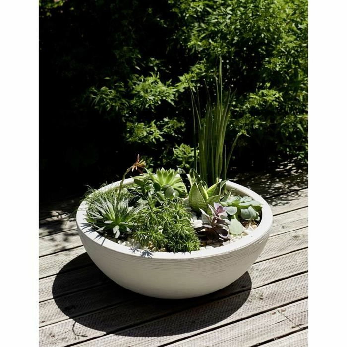 EDA Pot vasque Graphit UP Ø 59 cm - Blanc cérusé