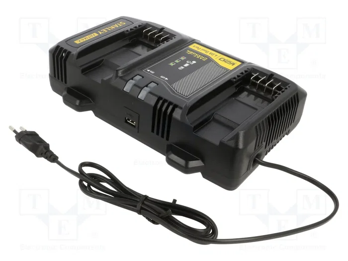 STANLEY FATMAX Double chargeur 18V 4A rapide SFMCB24-QW pour batteries V20
