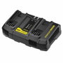 Stanley Fatmax SFMCB24-QW Double chargeur 18V 4A rapide pour batteries V20