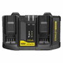 Stanley Fatmax SFMCB24-QW Double chargeur 18V 4A rapide pour batteries V20