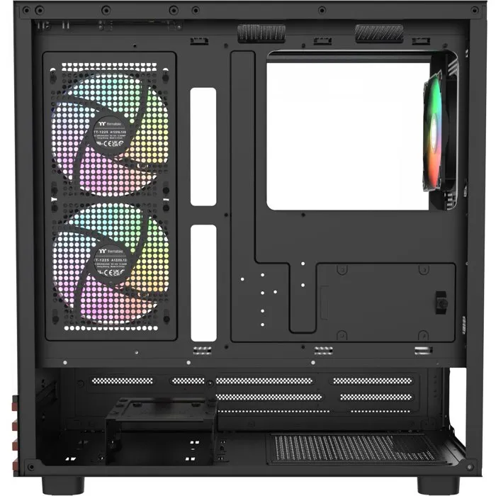 Thermaltake CA-1Y7-00M1WN-WS - Boîtier PC View 270 Plus WS ARGB - Moyen Tour Noir ATX - Sans alimentation - Ventilateurs ARGB, verre trempé, USB Type-C