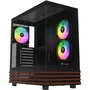 Thermaltake CA-1Y7-00M1WN-WS - Boîtier PC View 270 Plus WS ARGB - Moyen Tour Noir ATX - Sans alimentation - Ventilateurs ARGB, verre trempé, USB Type-C