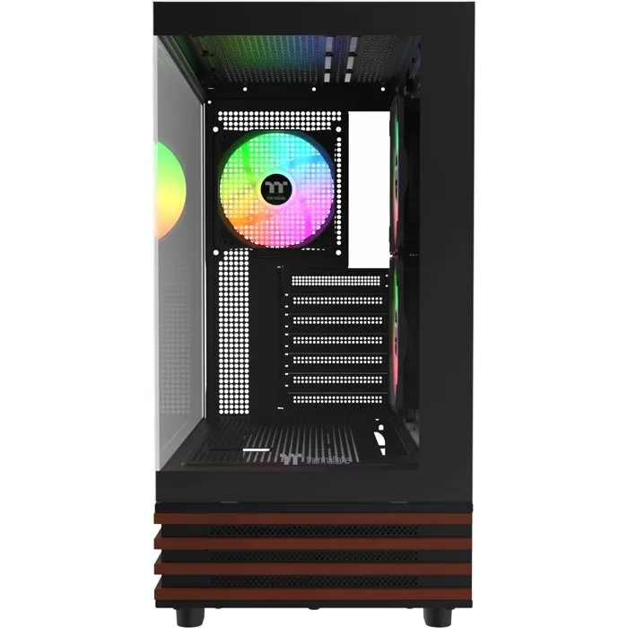 Thermaltake CA-1Y7-00M1WN-WS - Boîtier PC View 270 Plus WS ARGB - Moyen Tour Noir ATX - Sans alimentation - Ventilateurs ARGB, verre trempé, USB Type-C