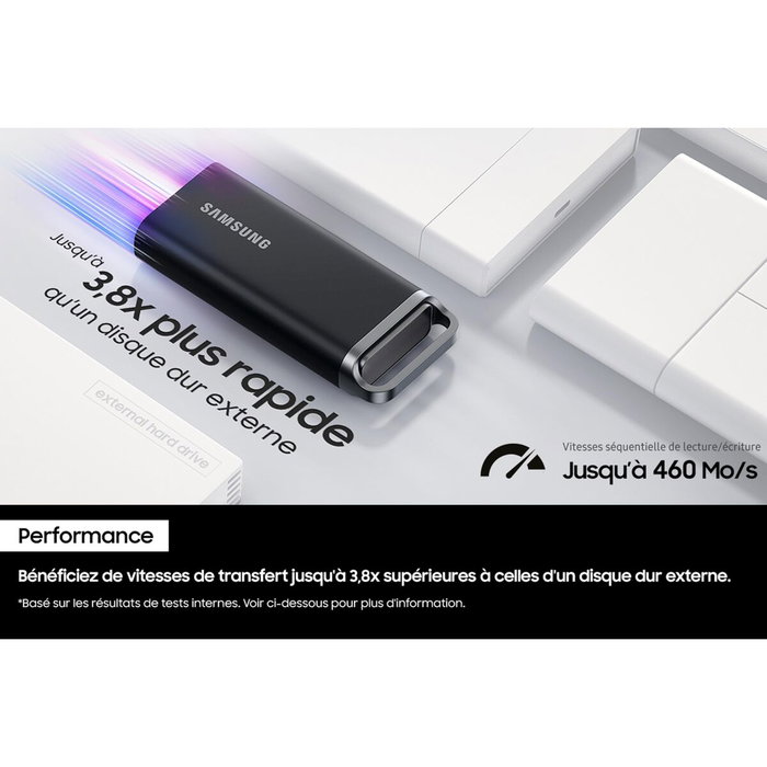 Disque Dur Externe Samsung T5 EVO 2,5" 2 TB SSD