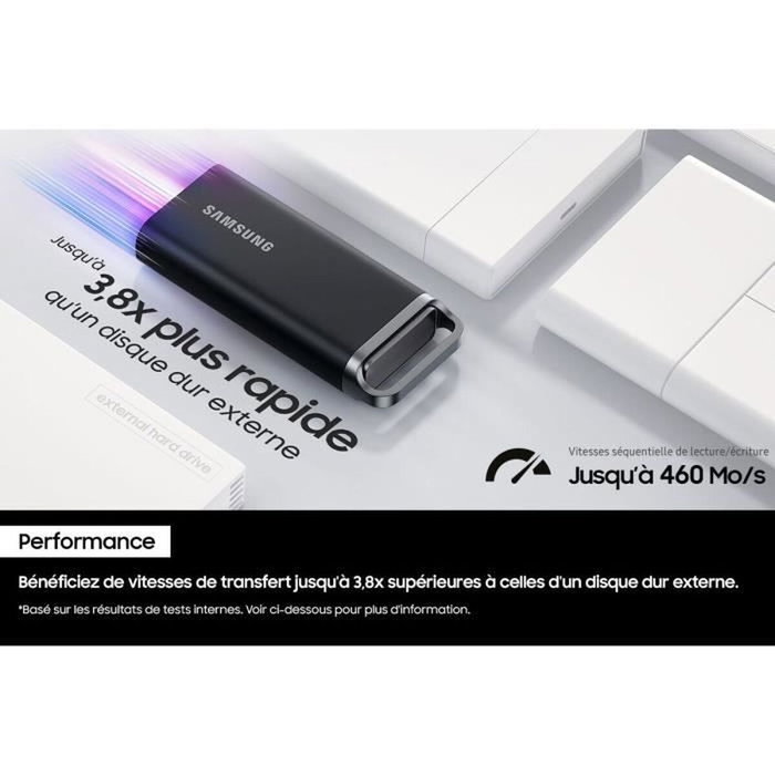 Disque Dur Externe Samsung T5 EVO 2,5" 2 TB SSD Disque Dur Externe Samsung T5 EVO 2,5" 2 TB SSD