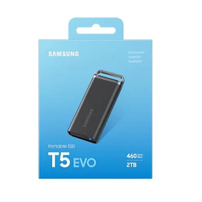 Disque Dur Externe Samsung T5 EVO 2,5" 2 TB SSD Disque Dur Externe Samsung T5 EVO 2,5" 2 TB SSD