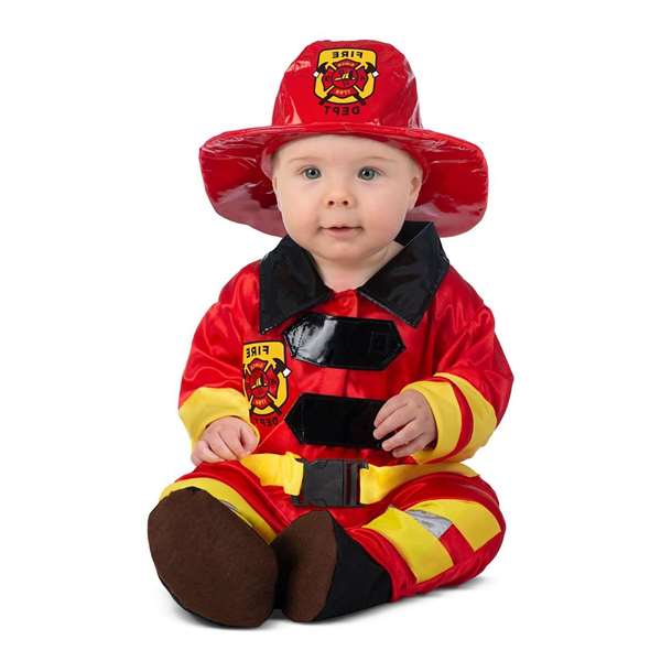 My Other Me - Déguisement bébé pompier taille 7-12 mois - Rouge - Pour enfant de 7 mois minimum My Other Me - Déguisement bébé pompier taille 7-12 mois - Rouge - Pour enfant de 7 mois minimum