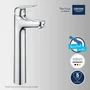 GROHE Mitigeur vasque monocommande à poser, Swift (24331001), extra haut, chromé, économe en eau, système de vidage par pression - GROHE LongLife