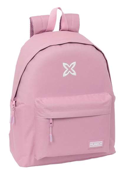 Safta Munich Basicos Sac à dos rose 33 x 42 x 15 cm - Pour enfant à partir de 3 ans Safta Munich Basicos Sac à dos rose 33 x 42 x 15 cm - Pour enfant à partir de 3 ans