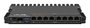 MikroTik RB5009UPr+S+IN - Routeur professionnel avec PoE-in et PoE-out sur tous les ports (2.5 Gigabit Ethernet, 10G SFP+), parfait pour les FAI