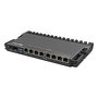 MikroTik RB5009UPr+S+IN - Routeur professionnel avec PoE-in et PoE-out sur tous les ports (2.5 Gigabit Ethernet, 10G SFP+), parfait pour les FAI