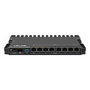 MikroTik RB5009UPr+S+IN - Routeur professionnel avec PoE-in et PoE-out sur tous les ports (2.5 Gigabit Ethernet, 10G SFP+), parfait pour les FAI