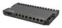 MikroTik RB5009UPr+S+IN - Routeur professionnel avec PoE-in et PoE-out sur tous les ports (2.5 Gigabit Ethernet, 10G SFP+), parfait pour les FAI