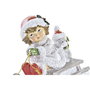 Décorations de Noël DKD Home Decor Résine (13 x 6 x 10,5 cm) (2 Unités)