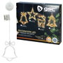 Bambasy Cloche de Noël suspendue LED