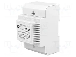 BREVE TUFVASSONS Transformateur de réseau 63VA 400V/230V pour rail DIN