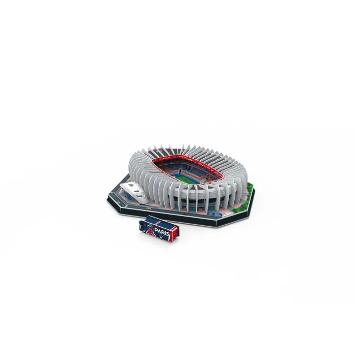 Megableu Puzzle 3D Stade Paris Saint-Germain PSG 111 pièces avec LED, construction et décoration, à partir de 7 ans, en français