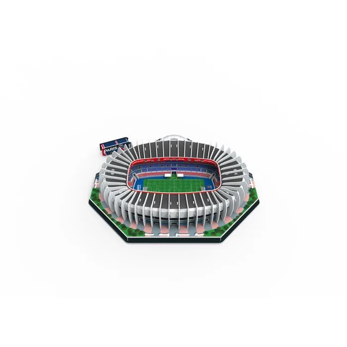 Megableu Puzzle 3D Stade Paris Saint-Germain PSG 111 pièces avec LED, construction et décoration, à partir de 7 ans, en français