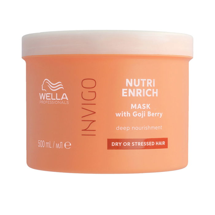 Wella Professionals INVIGO NUTRI-ENRICH Masque Nutrition Profonde Cheveux Secs/Abîmés 500 ml Wella Professionals INVIGO NUTRI-ENRICH Masque Nutrition Profonde Cheveux Secs/Abîmés 500 ml