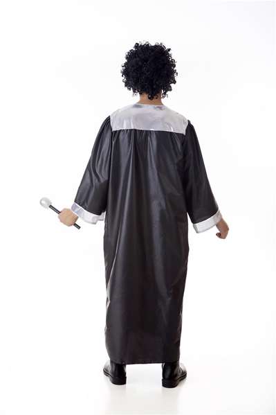 Creaciones Llopis Déguisement Adulte Gospel Argent Taille XL Noir