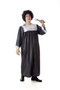 Creaciones Llopis Déguisement Adulte Gospel Argent Taille XL Noir
