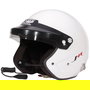 OMP Casque J-Rally FIA 8859-2024 OMPSC0-0801-B01-020-XL Blanc Taille XL
