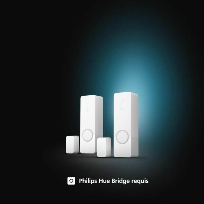 Philips Hue Secure Capteurs de contact - Blanc - Pack de 2