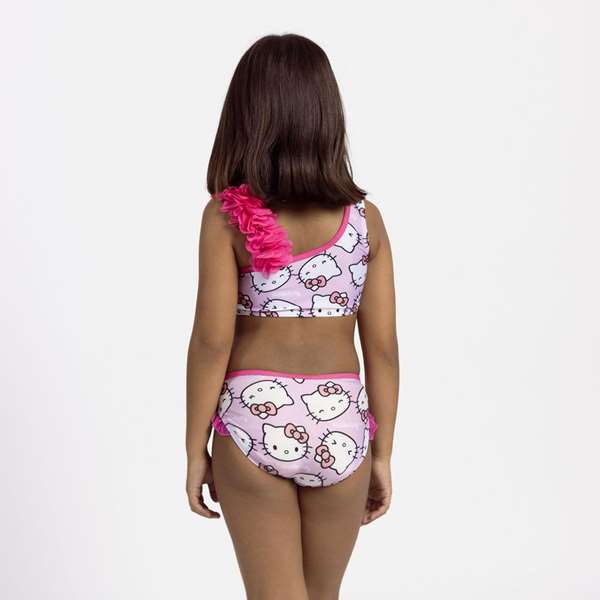 Cerdá Maillot de bain deux pièces Hello Kitty pour enfant 4 ans - Taille 4 ans, Rose