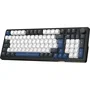 The G-Lab KEYZ Elite 400 HE Clavier gamer magnétique 96% AZERTY RGB - Switchs Hall Effect - PBT double injection - Noir et bleu