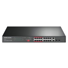 Mercusys MS118CP Switch Non Géré 18 Ports 16 PoE+ 2 Gigabit SFP Rack 1U
