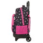 Cartable Kuromi Noir Fuchsia 33 x 45 x 22 cm