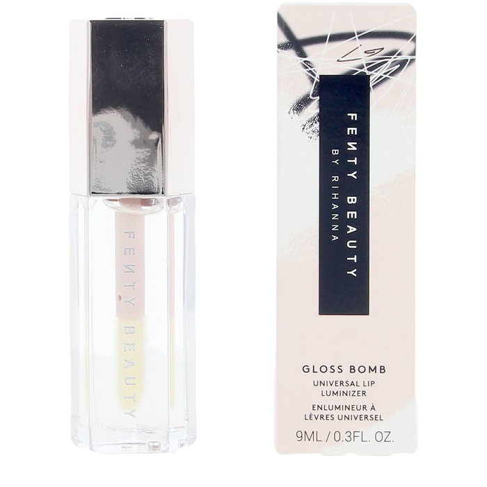 Fenty Beauty Gloss Bomb Heat Gloss volumisant légèrement teinté, effet repulpant - N°06 Glass Slipper, 9 ml Fenty Beauty Gloss Bomb Heat Gloss volumisant légèrement teinté, effet repulpant - N°06 Glass Slipper, 9 ml