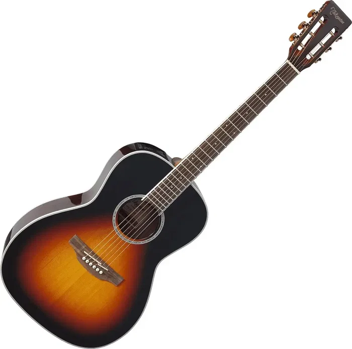 Takamine Guitare Acoustique Électroacoustique New Yorker GY51 A/E Brown Sunburst Tête d'épicéa Corps noyer Touche laurier Finition brillante
