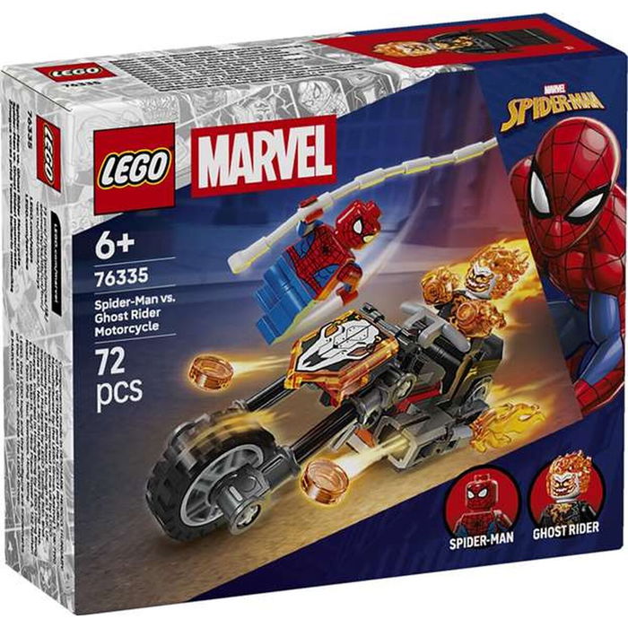 Lego Marvel Jouet de Construction 76335 Spider-Man et sa Moto contre Ghost Rider - Set Super-Héros pour Enfants Garçons Filles 6 ans et plus Lego Marvel Jouet de Construction 76335 Spider-Man et sa Moto contre Ghost Rider - Set Super-Héros pour Enfants Garçons Filles 6 ans et plus