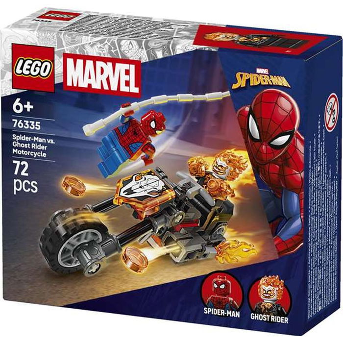 Lego Marvel Jouet de Construction 76335 Spider-Man et sa Moto contre Ghost Rider - Set Super-Héros pour Enfants Garçons Filles 6 ans et plus Lego Marvel Jouet de Construction 76335 Spider-Man et sa Moto contre Ghost Rider - Set Super-Héros pour Enfants Garçons Filles 6 ans et plus