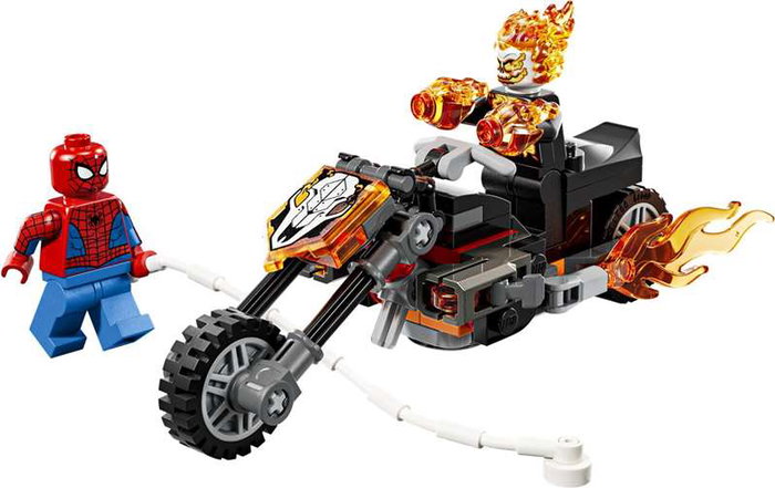 LEGO Marvel Spider-Man vs Moto du Motard Fantôme