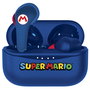 Nintendo Super Mario Écouteurs Intra-Auriculaires Bluetooth Sans Fil TWS pour Enfants, Version 5.0, Autonomie 6h