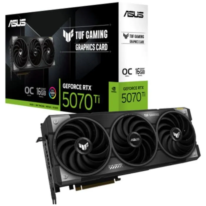 Carte Graphique Asus 90YV0MD0-M0NA00 16 GB nvidia geforce rtx 5070 ti GDDR6 GDDR6X GDDR7 Carte Graphique Asus 90YV0MD0-M0NA00 16 GB nvidia geforce rtx 5070 ti GDDR6 GDDR6X GDDR7