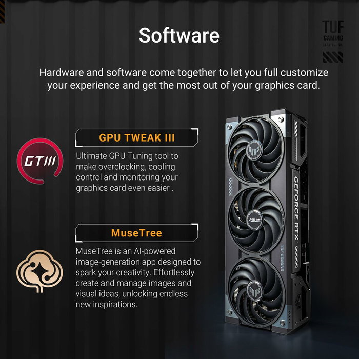 Carte Graphique Asus 90YV0MD0-M0NA00 16 GB nvidia geforce rtx 5070 ti GDDR6 GDDR6X GDDR7