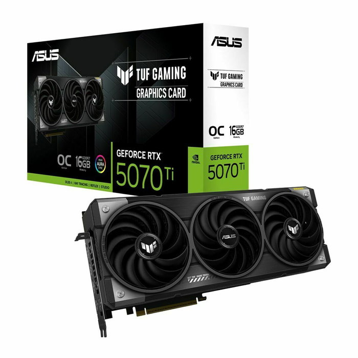 Carte Graphique Asus 90YV0MD0-M0NA00 16 GB nvidia geforce rtx 5070 ti GDDR6 GDDR6X GDDR7