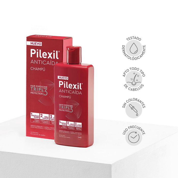 Pilexil Shampooing Anti-Chute Triple Protection 450 ml Pilexil Shampooing Anti-Chute Triple Protection 450 ml