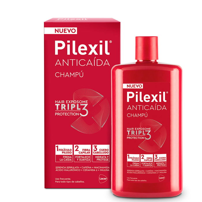 Pilexil Shampooing Anti-Chute Triple Protection 450 ml