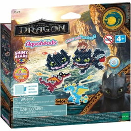 Aquabeads Kit Dragons avec 800 perles et porte-clés