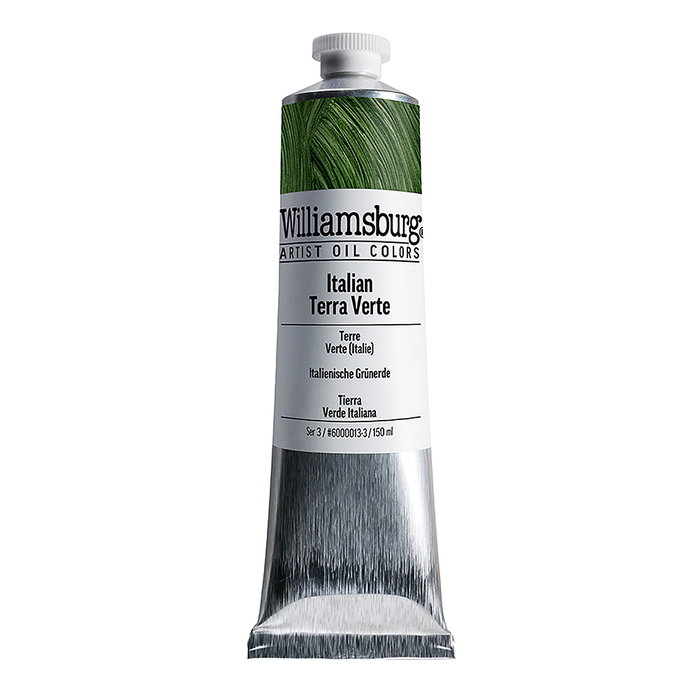 Williamsburg Peinture à l'huile Wterra Verte Italiana 150 ml Williamsburg Peinture à l'huile Wterra Verte Italiana 150 ml